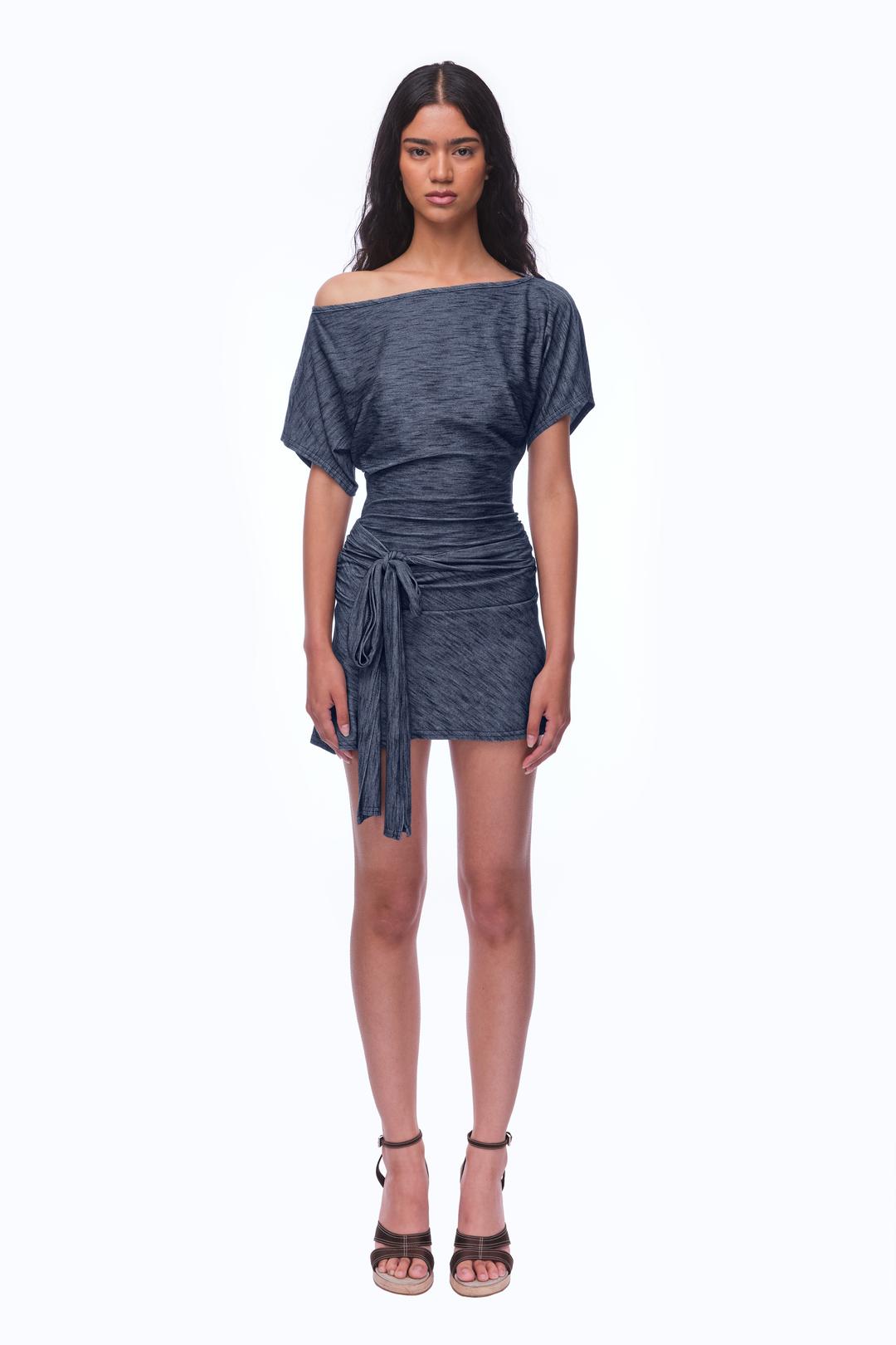 The Serein dress - DENIM - UK10