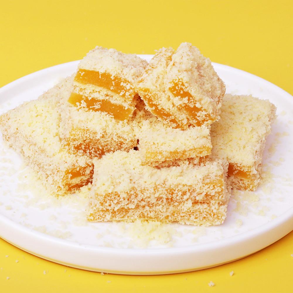 [시루조아] 국내산 쌀 카스테라 호박 인절미 500g 호박 원물 떡 맛집 개별포장 [원산지:국산]
