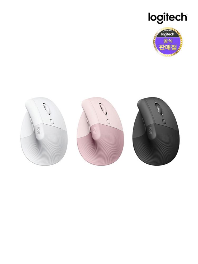 로지텍코리아 정품 리프트 버티컬 인체공학 무소음 블루투스 무선 마우스