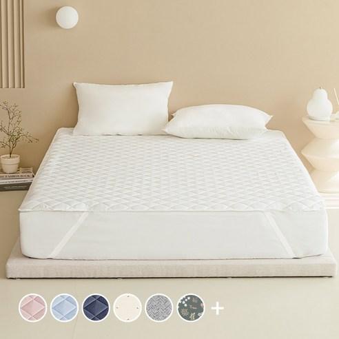 더자리 데일리 프레쉬 누빔 침대패드 고정밴드형 - 패드 | 쿠팡