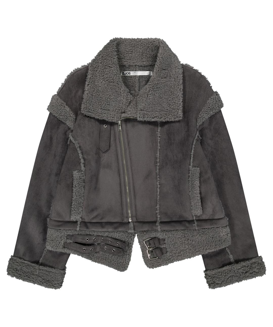 [PRE-ORDER/9월 말 순차배송] Detachable Shearing Jacket / Charcoal