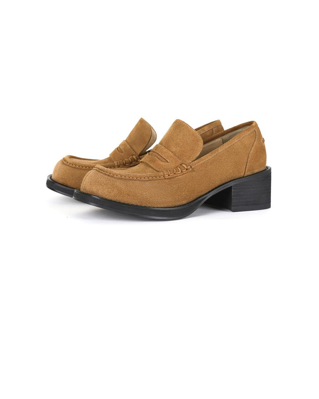 DENNY LOAFER [SUEDE BROWN]