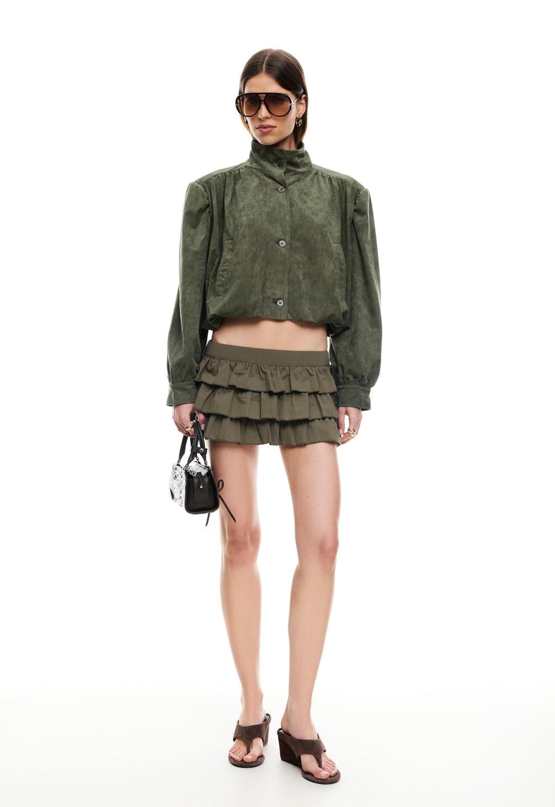 SOLSTICE MINI SKORT - SAFARI - XXS / SAFARI