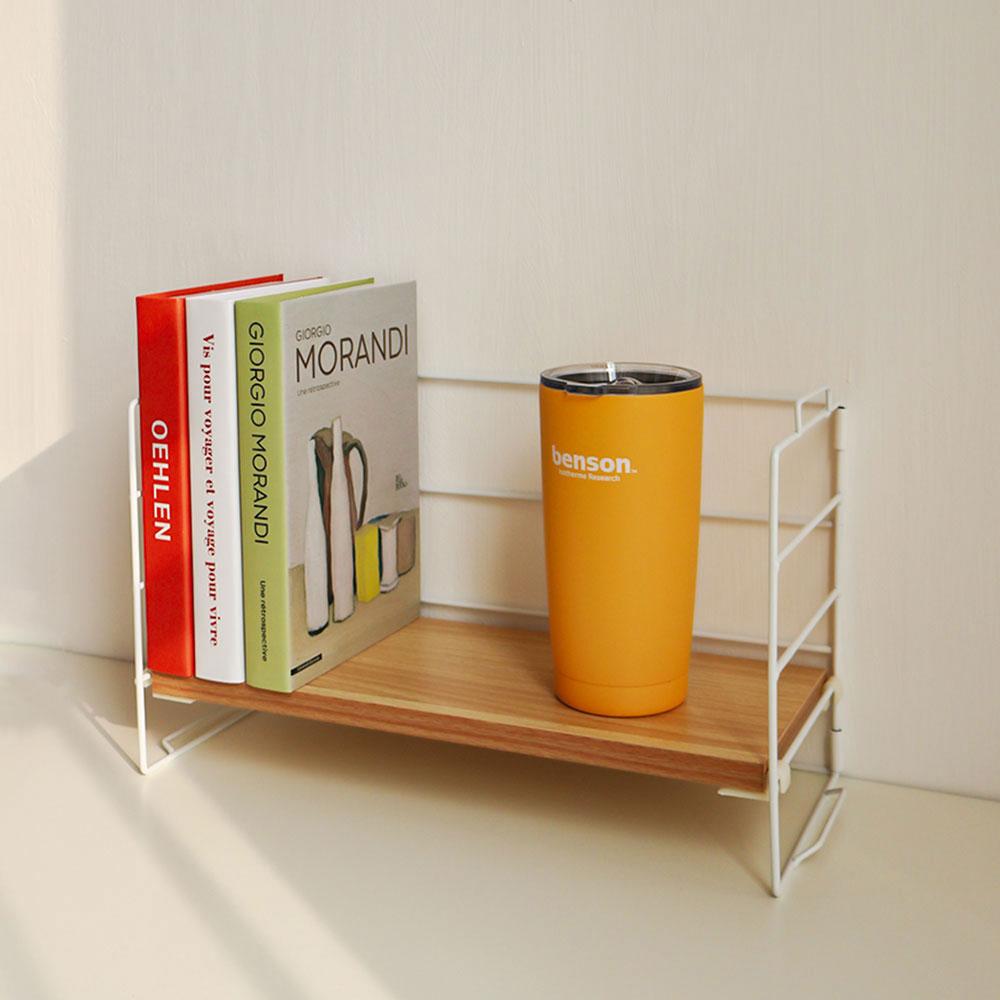 킨슬리 모듈형 책상선반 미니선반 책꽂이 (2color)