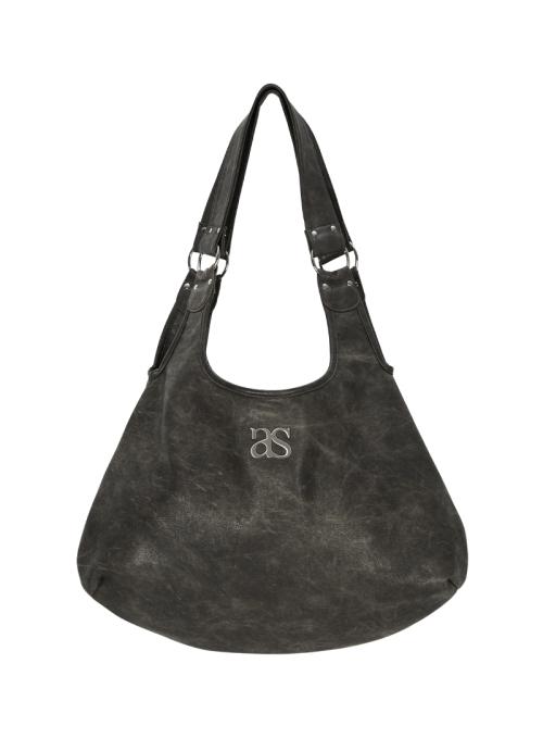 RICKY SHOULDER BAG / CRACK BROWN
