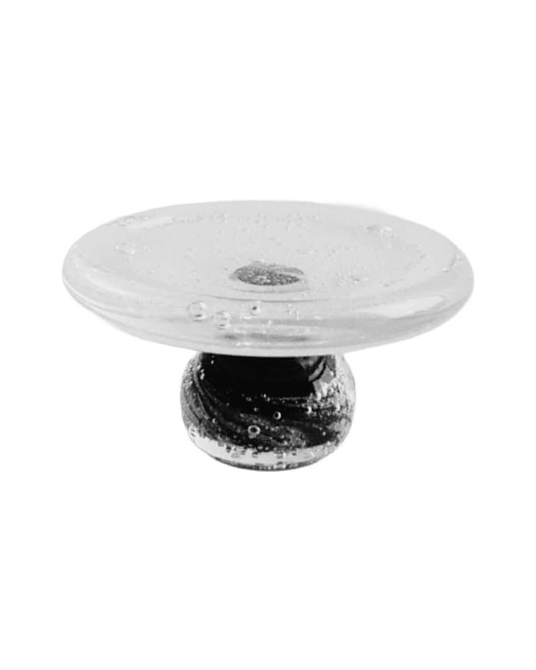 [PB Exclusive] Frost 굽접시 (13cm) - BLACK