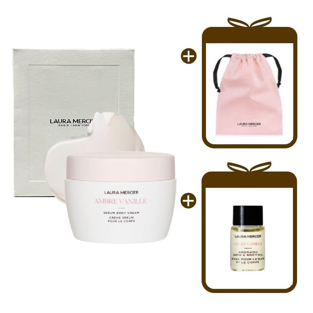 [국내백화점] 로라메르시에 세럼 바디 크림 엠버바닐라 200ml