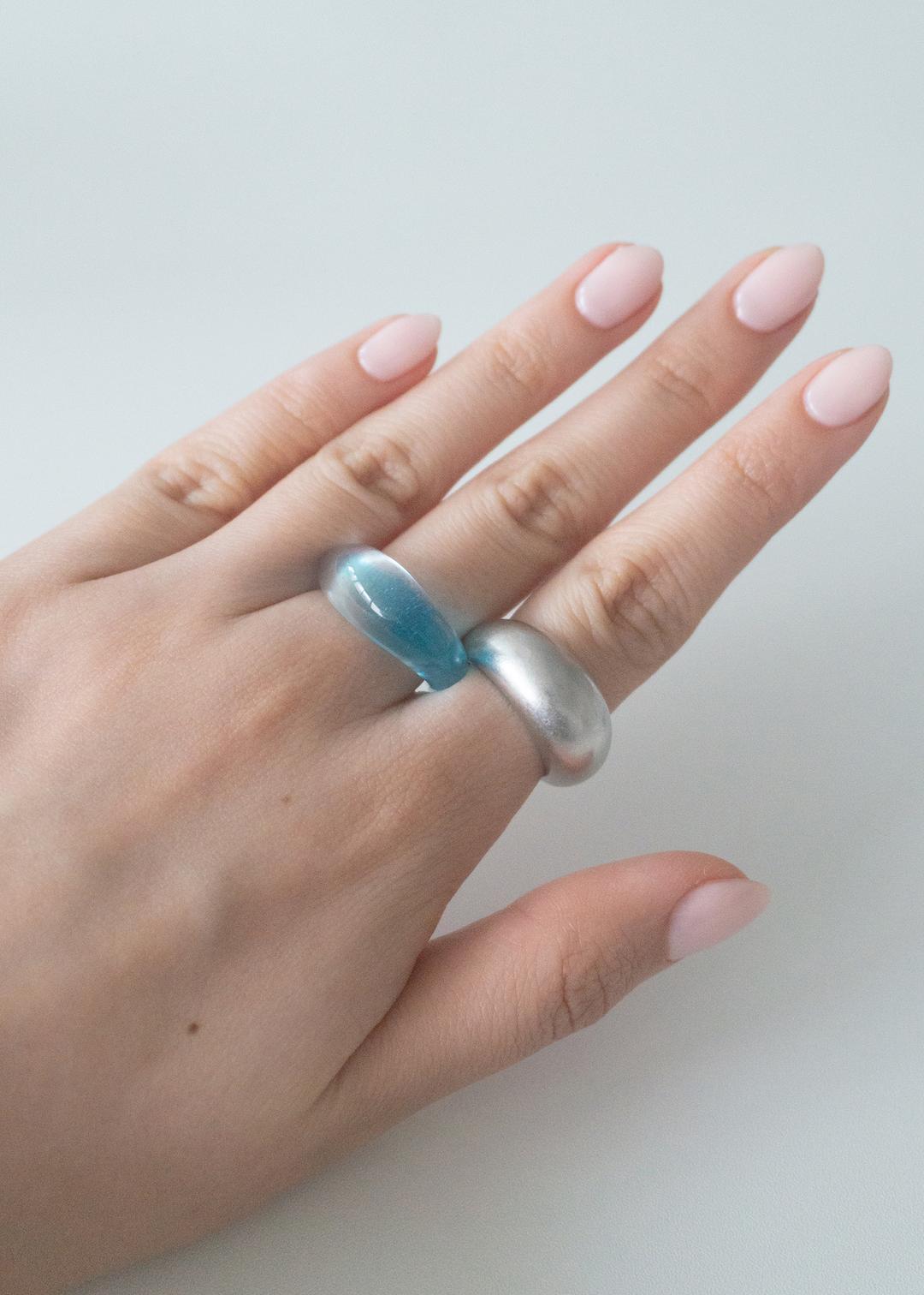 아크릴 컬러 링 (2color)