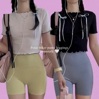 [짐웨어/필라테스] 페터 바이커팬츠 숏 레깅스