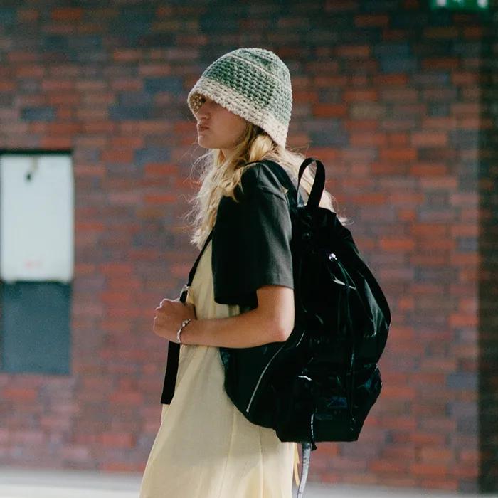 Irina Backpack in Black UB3SC019-10