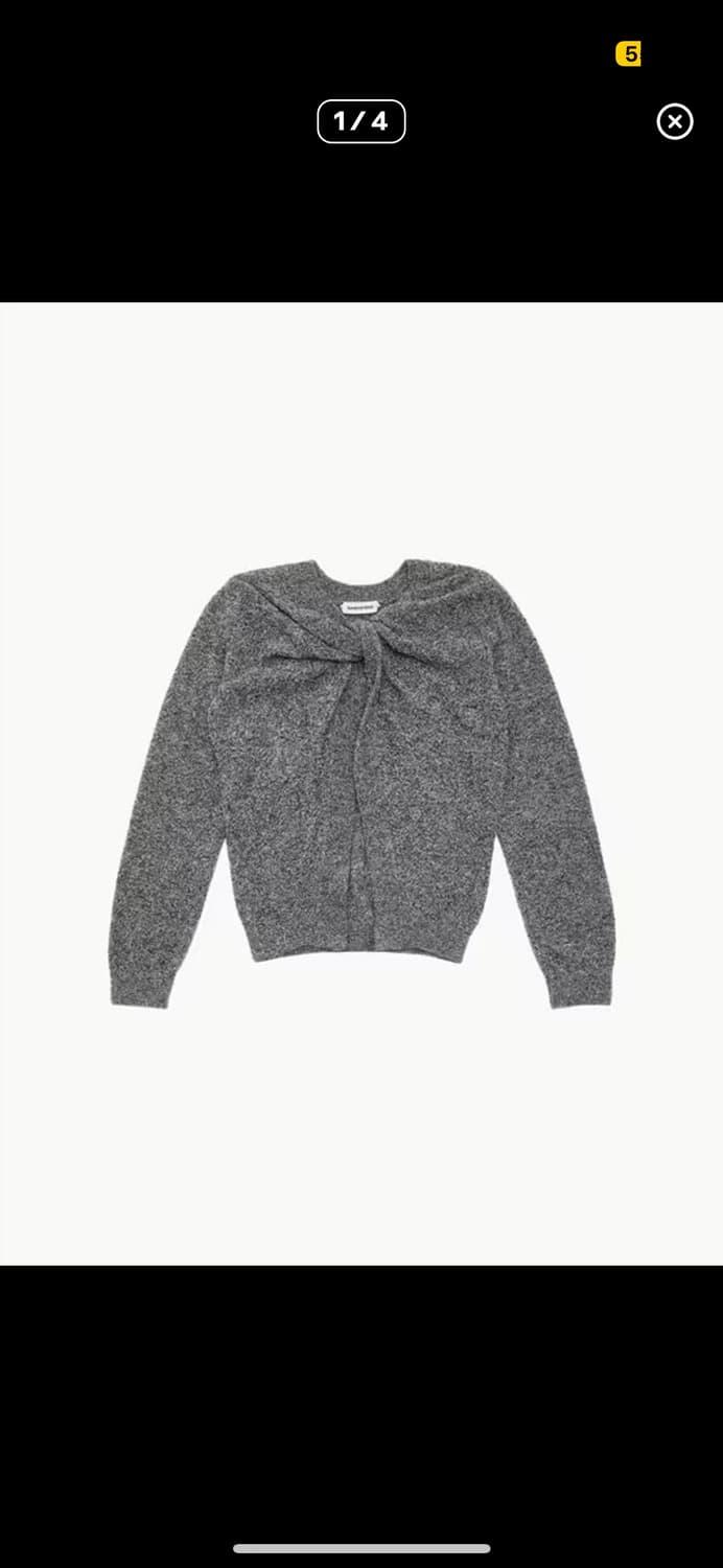 나마체코 노티드 크루넥 가디건 | 후루츠패밀리