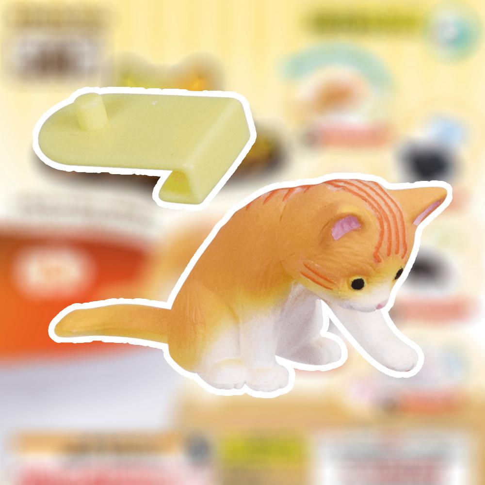 탈린 가챠 고양이와 함께 대기중 컵라면 클립 피규어 챠토라