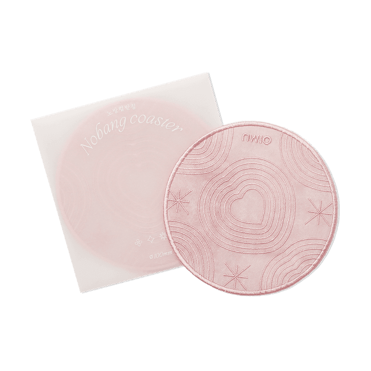 노방 컵받침 _ 담홍