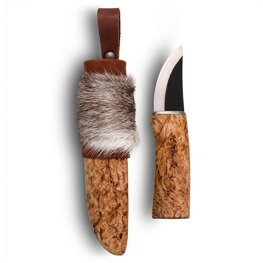 로젤리 핀란드 탄소강 캠핑칼 다용도칼 케이스 부시크래프트 유럽캠핑 관부가세포함