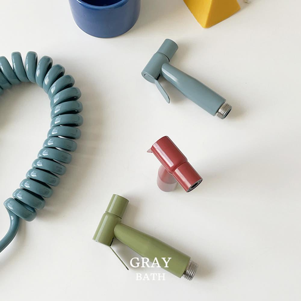 욕실 청소건 스프레이건 베란다청소 고압 변기샤워기 세트 컬러