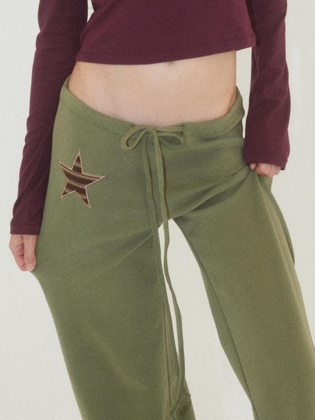 SOLID STAR PANTS KHAKI