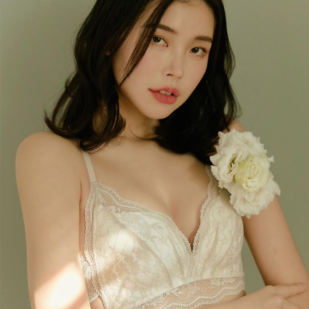 로지 섹시 레이스 볼륨업 브라세트