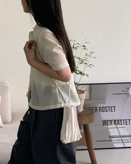 플릿 미니 크로스백 ( 3color )