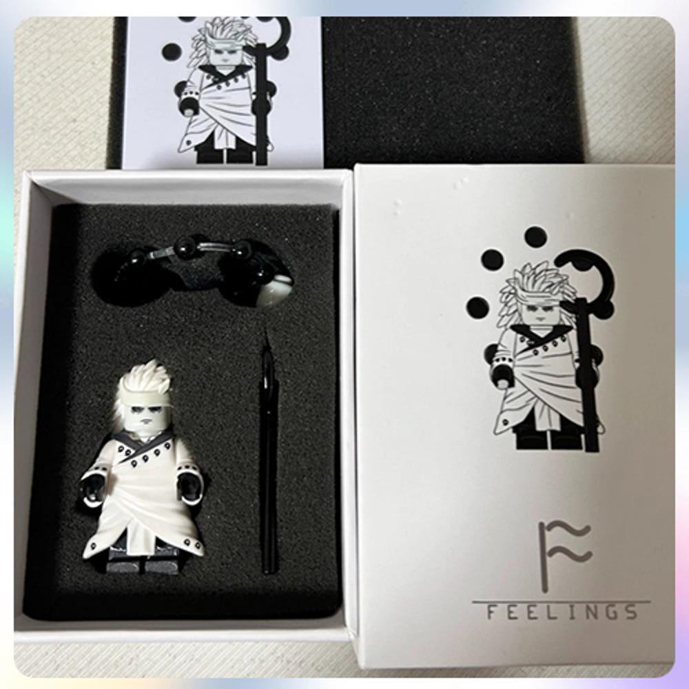 나루토 육도 우치하 마다라 필링스 FL 브릭 풀세트 블록 피규어 레고 커스텀