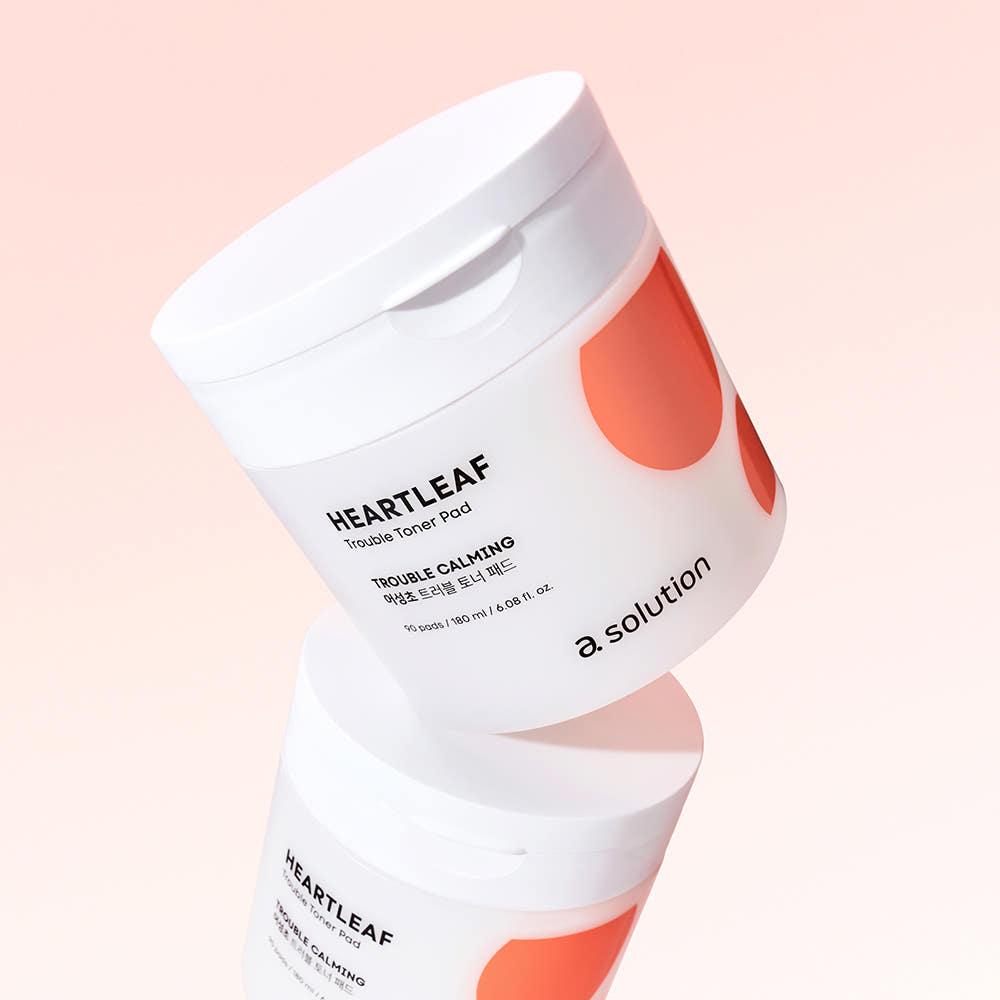 [닷솔루션] 에이솔루션 어성초 트러블 토너패드 90매 2개 / 화해 1위 여드름성피부적합 트러블 진정 패드