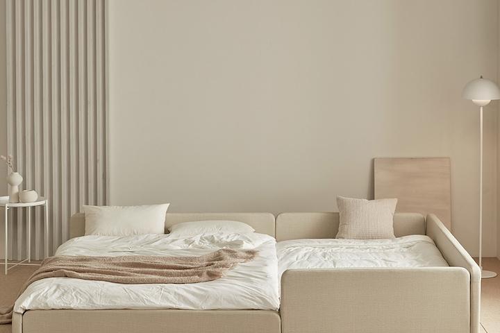 [5%+10%쿠폰][오늘의딜]마루슬림헤드 저상형 패밀리침대프레임(매트리스선택/방수커버증정)