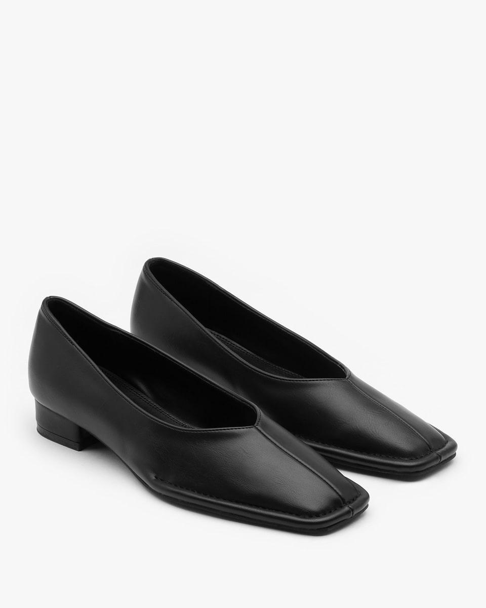 OUBE Square Flats_Black