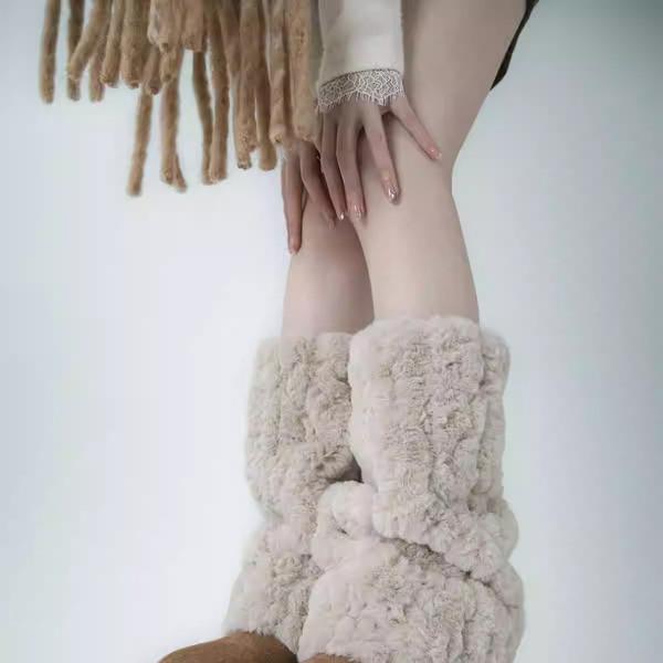 Flush Fur Leg Warmer
