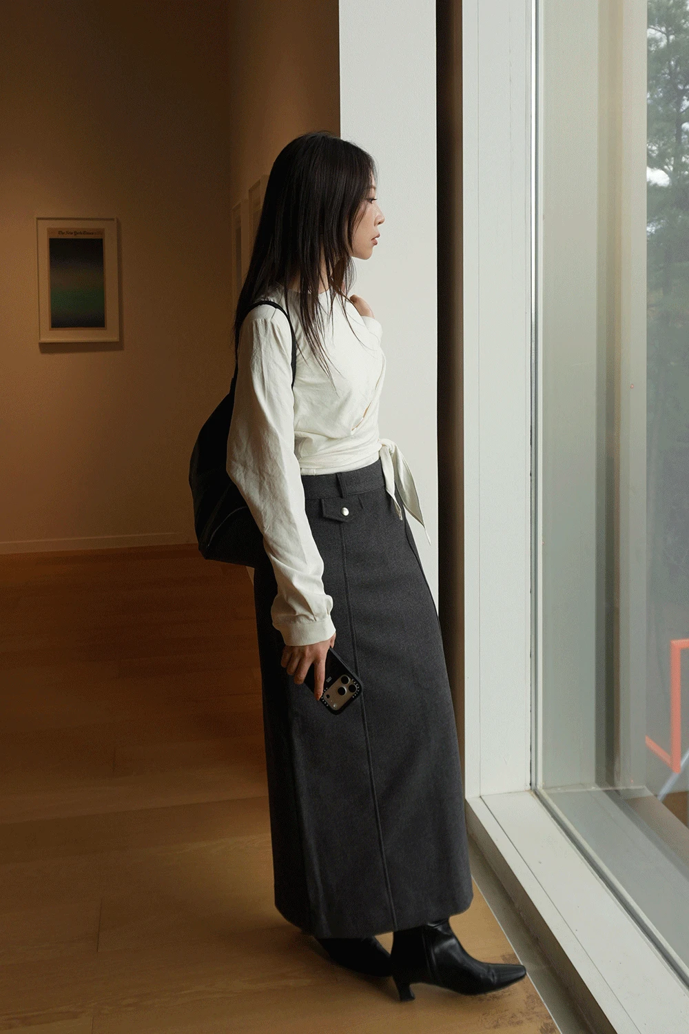 펜타 포켓 스커트 3 colors