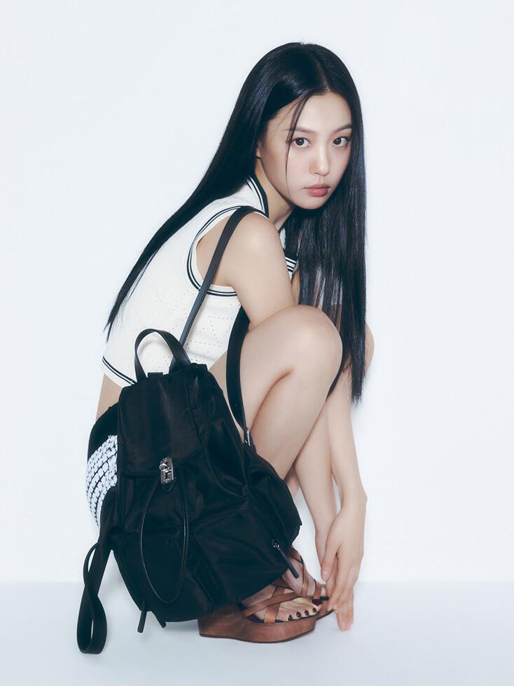 Hey Double Pocket Backpack M (헤이 더블 포켓 백팩 미듐)_2colors