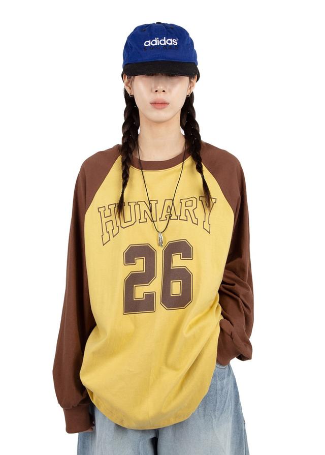 NUMBERING REGLAN LONG SLEEVE