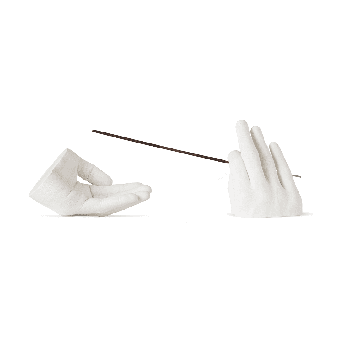 Casted Hands Incense Holder