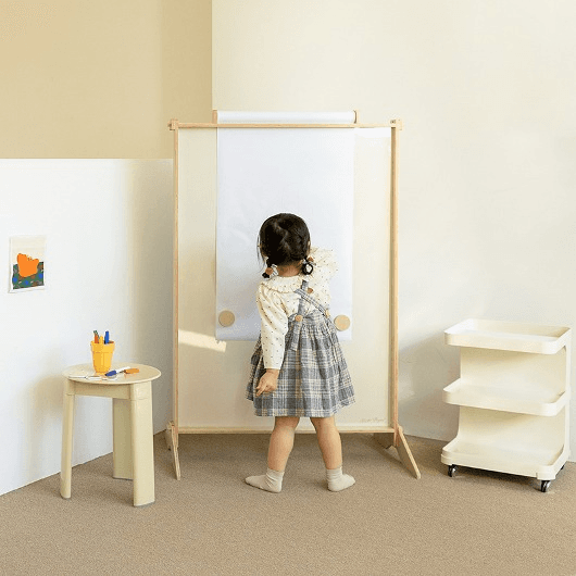 트리플보드 양면 유아 자석칠판
