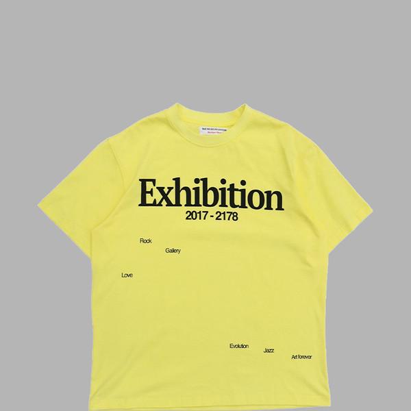 EXHIBITION GRAPHIC T-SHIRTS (YELLOW)