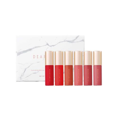 디어달리아(DEARDAHLIA)  파라다이스 드림 벨벳 립 무스 미니 6 SET - 후기 | 무신사