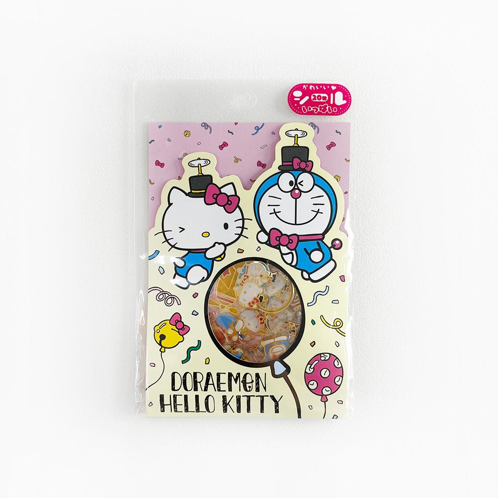 산리오 헬로키티 x 도라에몽 캐릭터 스티커