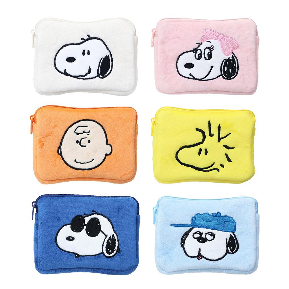 스누피 캐릭터 티슈 파우치 6종