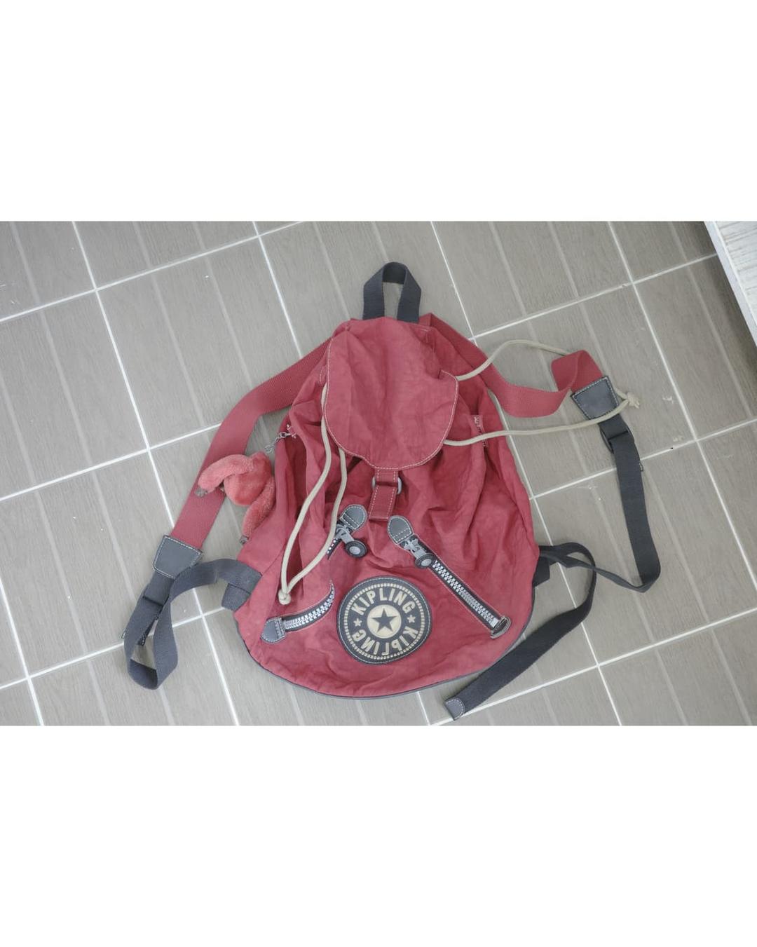 Kipling red bag | 후루츠패밀리