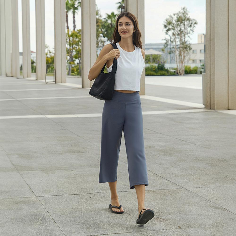 에어쿨링 와이드 크롭 레깅스