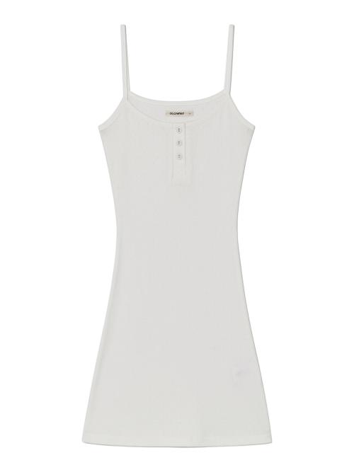 PROVINCE EYELET CAMI DRESS (WHITE)