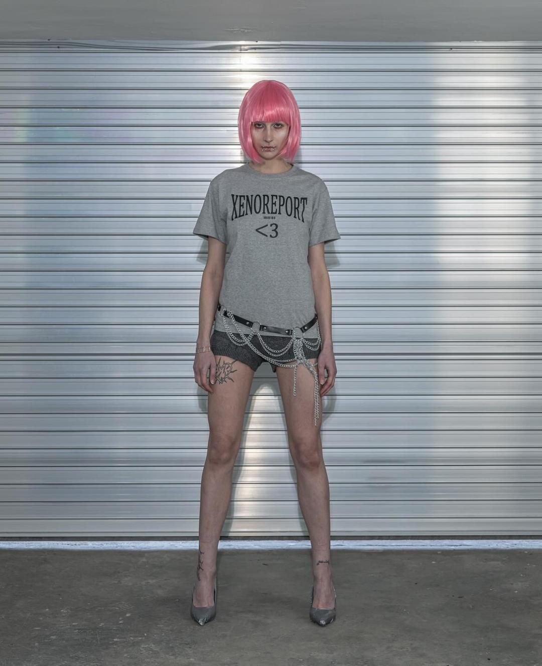 XENOREPORT <3 TEE (GREY)