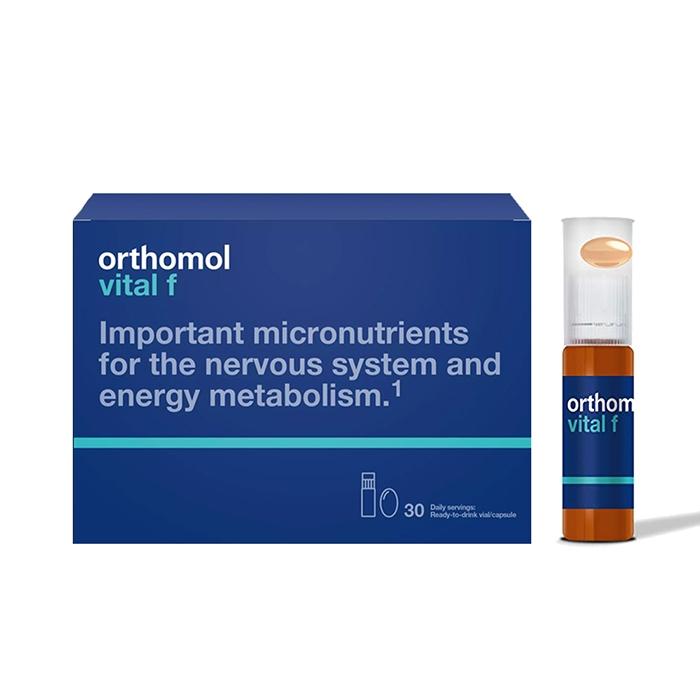 [티몬] [오쏘몰] [1+1] Orthomol 독일 비타민 Vital F 바이탈 F / 드링크 + 캡슐 (여성용)