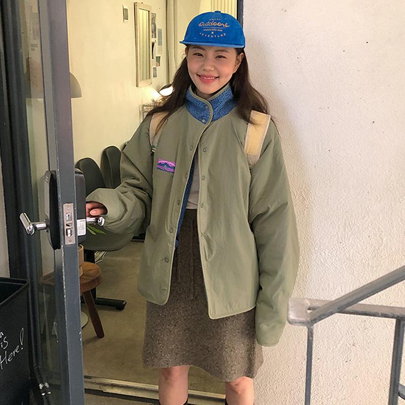 프롬비기닝 [🔥방한/단독][❄️얼리세일]포츠 덤블 리버시블 플리스 점퍼 (3color) (후리스 플리스 후리스집업 폴리스집업 잠바 겨울잠바 점퍼 후리스점퍼 뽀글이집업 뽀글이 오버핏점퍼)