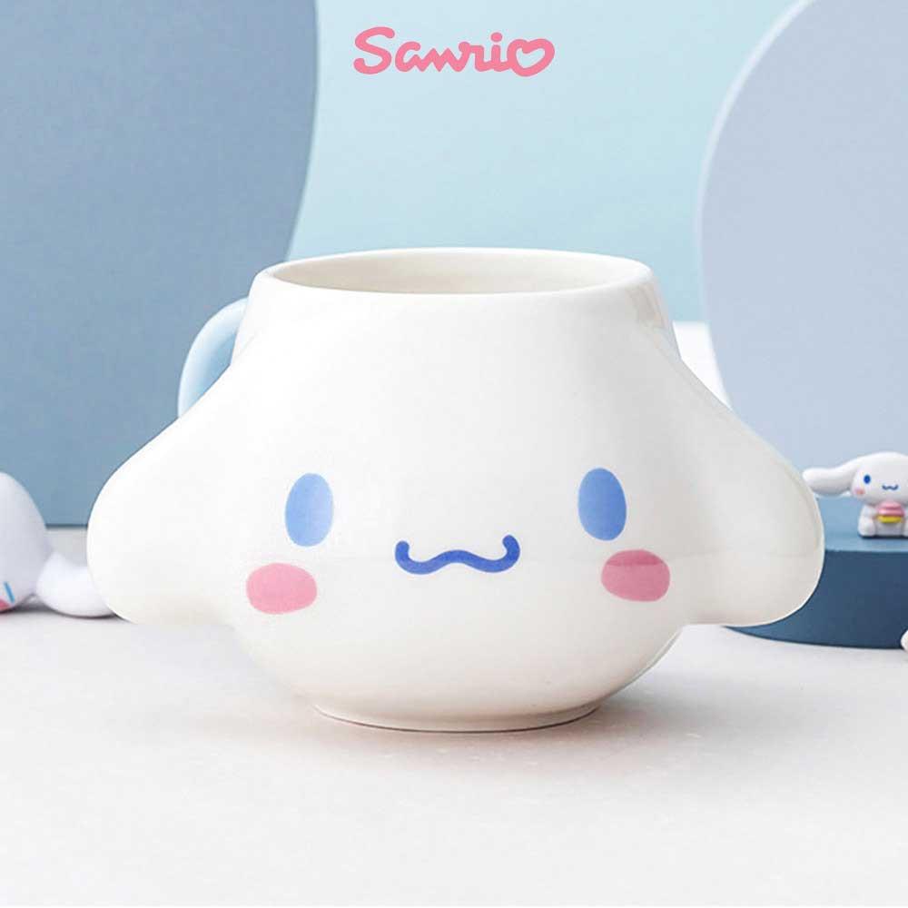 시나모롤 머그컵 산리오 머그컵 머그잔 도자기 예쁜 커플 카페 캐릭터 450ml