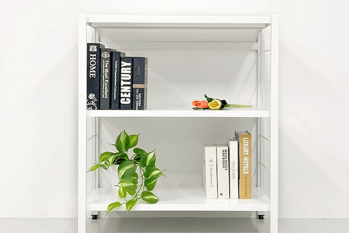 철제 스트링 선반 모듈 시스템 다용도 수납 책 북 현관 랙