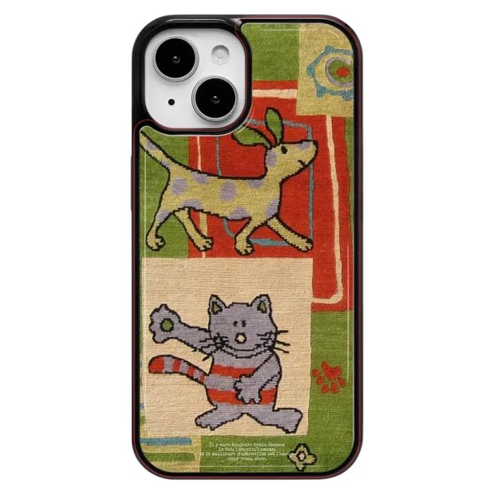 (epoxy) +맥세이프 friendly dog&cat 에폭시 아이폰 갤럭시 케이스