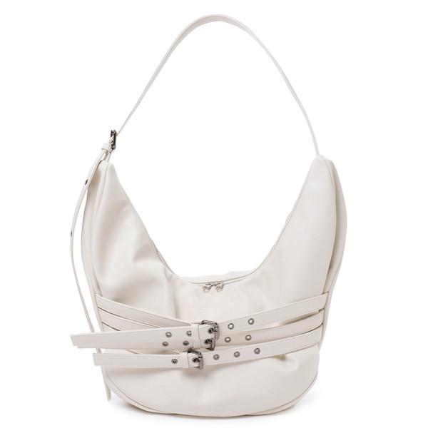 애플 슬링백 belt apple sling bag L nappa ivory