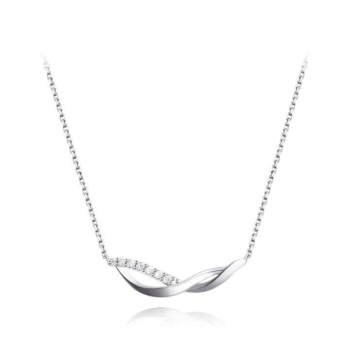 결 실버 목걸이 SA25A21P