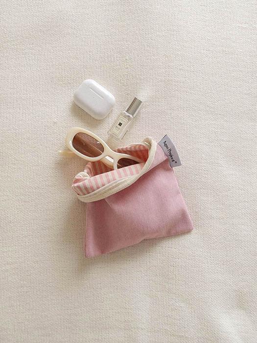 Square Color Pouch_Pink (2size)