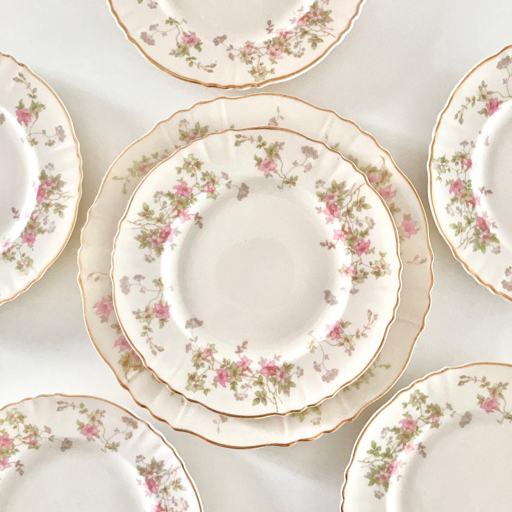 시라쿠스 스탠스버리 샐러드플레이트 앤틱접시 빈티지그릇 수입명품접시