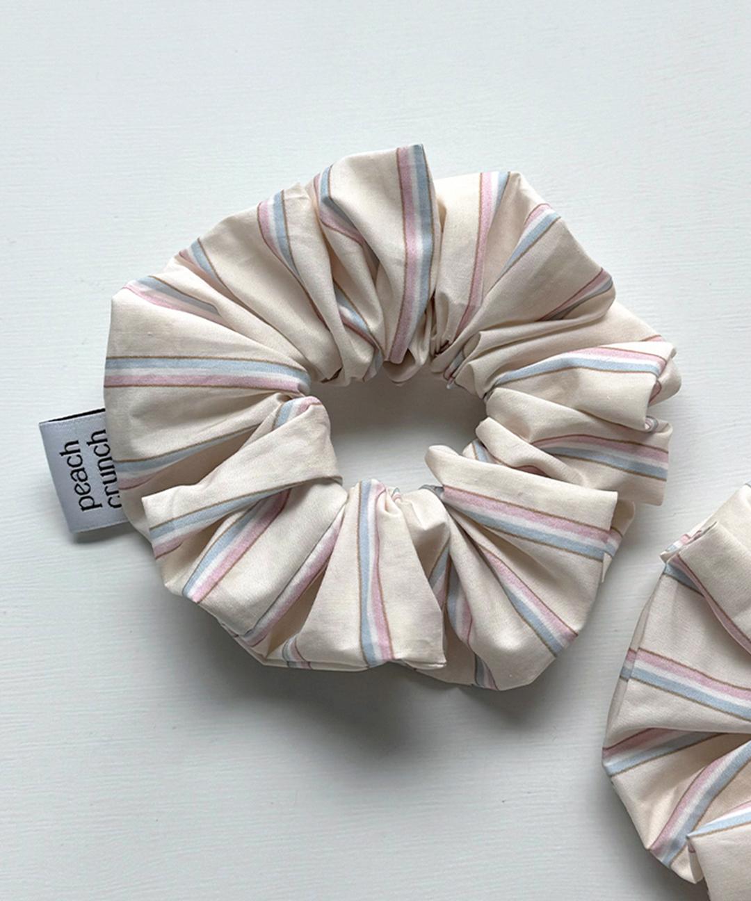 피치크런치 캔디 스트라이프 스크런치